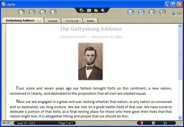 Click to view Jarte 3.3 screenshot